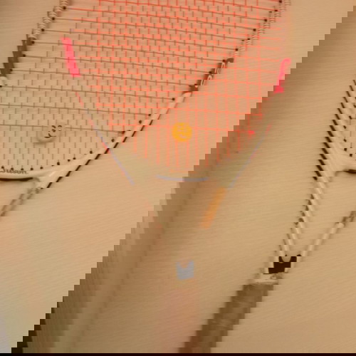 Παιδική ρακέτα τένις Wilson μεταχειρισμένη με θήκη και αξεσουάρ συντονισμού