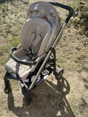 Inglesina Trilogy baby stroller with footmuff