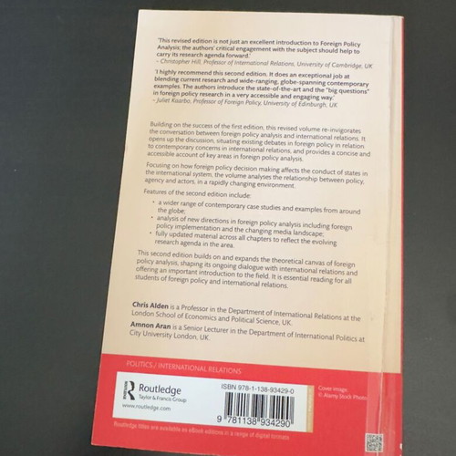 Foreign Policy Analysis New Approaches book like new