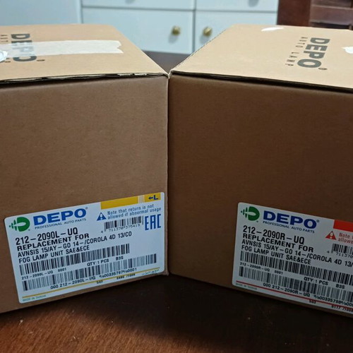 Toyota Aygo DEPO fog lights new with covers