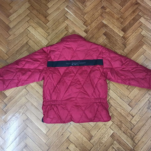Helly Hansen women's winter jacket used, size XL, black and red