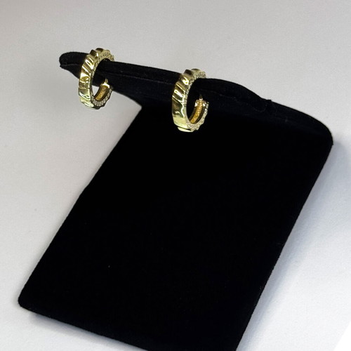 Earring Silver 925 new, gold color
