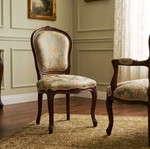Σετ σαλονιού Louis XV στυλ σαν καινούργιο, 5 τεμάχια, μασίφ ξύλο καρυδιάς 1950