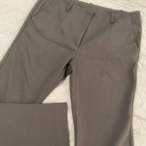 Women's pants used, dark gray, size S, low rise