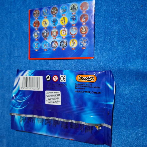 Yugioh GX guide for caps like new with empty packet