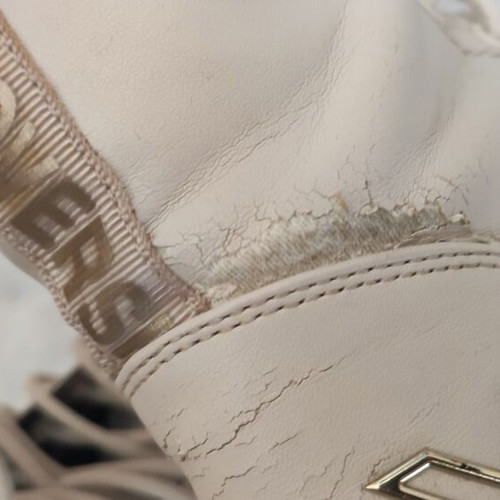 Replay girls' shoes No33 used, beige and white boots