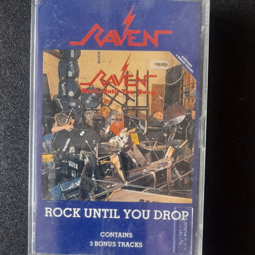 Raven Rock Until You Drop cassette tape like new, metal