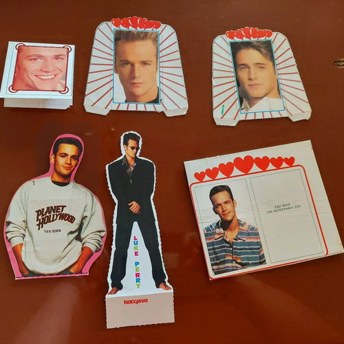 Beverly Hills 90210 Collection used, puzzle, cards, stand, agenda