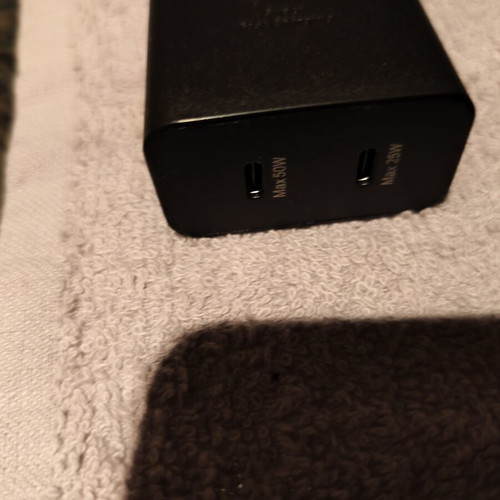 Fast charger double 50 W new unused