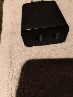 Ταχυφορτιστής διπλός 50 W καινούργια αχρησιμοποίητα