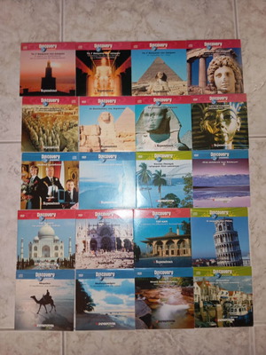 Discovery DVD set of 20, like new