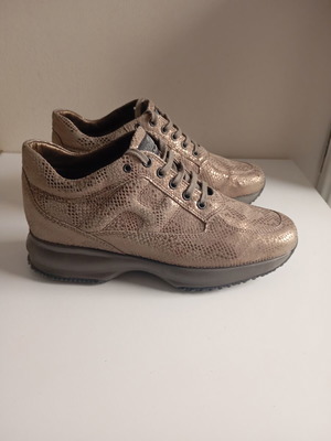 Hogan Interactive sneakers size 39 beige like new