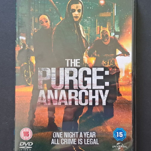 The Purge: Anarchy DVD like new with English audio and subtitles