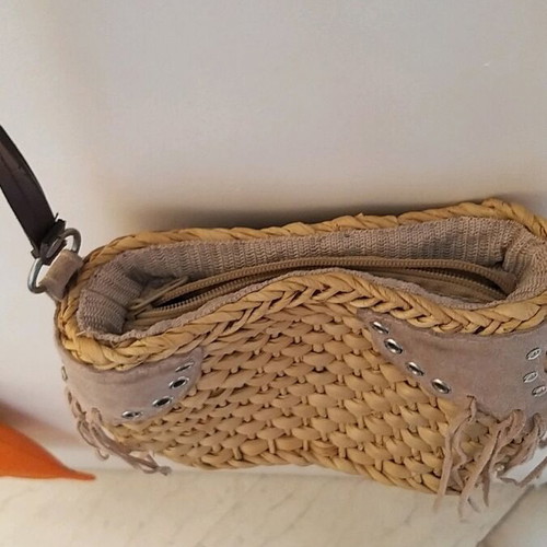 Straw bag like new