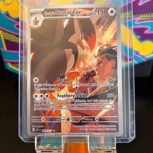 Larry's Staraptor Pokemon Card Ascended Heroes NM