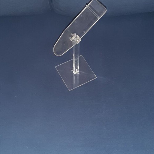 Adjustable Angle Shoe Display Stand, 10 cm Plexiglass