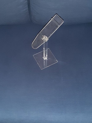 Adjustable Angle Shoe Display Stand, 10 cm Plexiglass