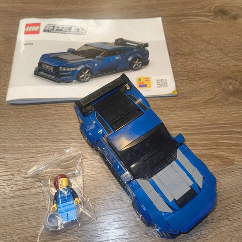 Lego 76920 Ford Mustang Dark Horse Speed Champions used