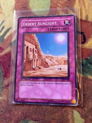 Yu-Gi-Oh! card Desert Sunlight AST-106 Ancient Sanctuary 1st Edition used