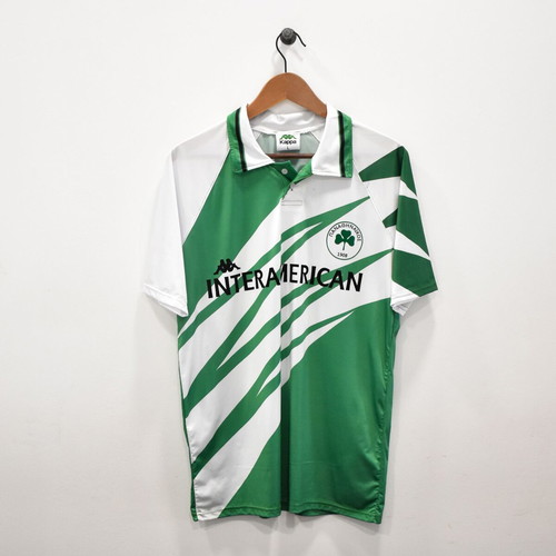 Panathinaikos Club Brugge 1994/95 replica football shirt, size large
