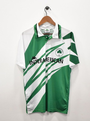 Panathinaikos Club Brugge 1994/95 replica football shirt, size large
