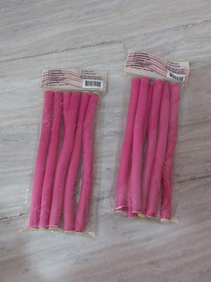 Hair rollers unused