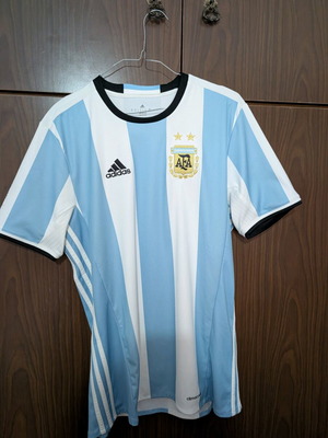 Argentina national football jersey 2016-17 used, authentic Adidas size medium