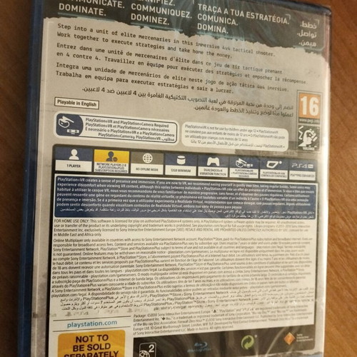 Firewall Zero Hour PS4 PlayStation VR game new