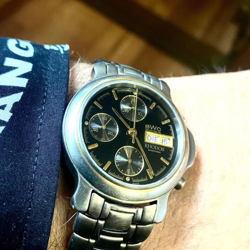 BWC Rhodos Chronograph Automatic titanium used watch
