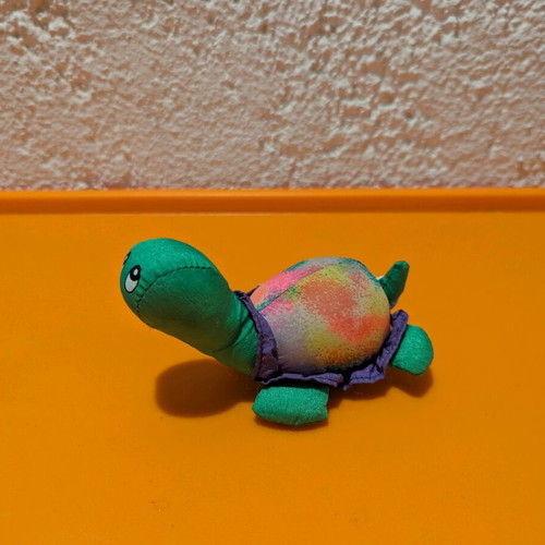 Turtle plush toy like new with vibration