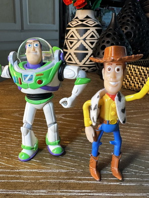 Φιγούρες Toy Story σαν καινούργιο, Woody, Buzz, Ρεξ, Bullseye