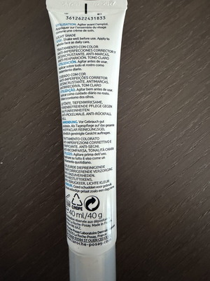 Effaclar Duo (+) Unifiant Light Color used skincare product