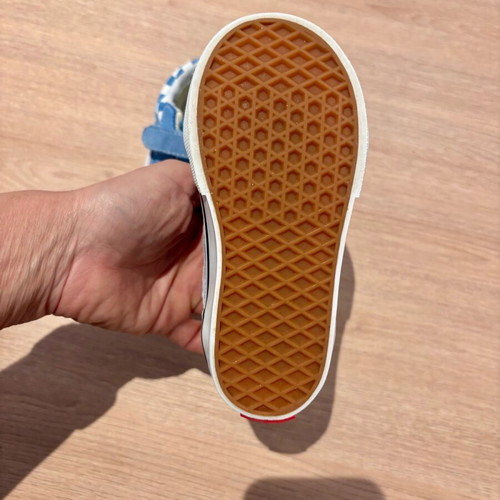 Vans Old School baby shoes used, size 23.5, light blue