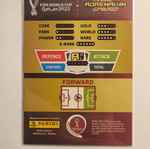 Panini Adrenalyn XL World Cup 2022 Bukayo Saka Game Changer Gold card like new