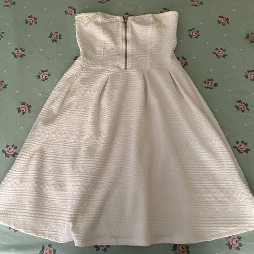Dress like new, size S, white