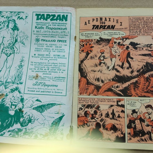 Tarzan magazine number 21 used, Pedalio editions