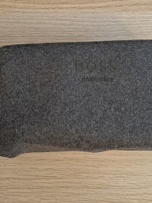 Hugo Boss toiletry bag gray new