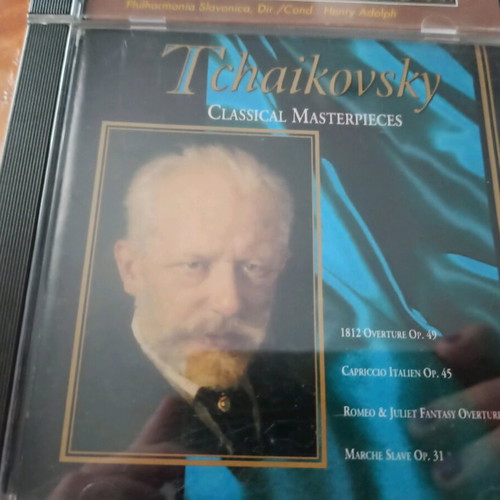 Classical music CDs like new, pack of 5 with Mozart, Tchaikovsky, Gershwin