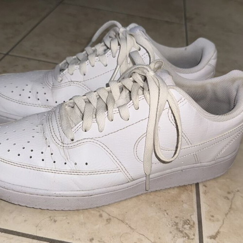 Nike Court Vision Low Next Nature sneakers, size 42, white