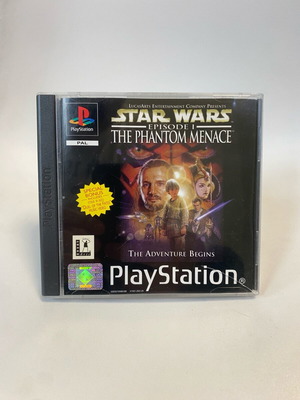 Star Wars The Phantom Menace PlayStation 1 PS1 σαν καινούργιο, πλήρες, αγγλικό