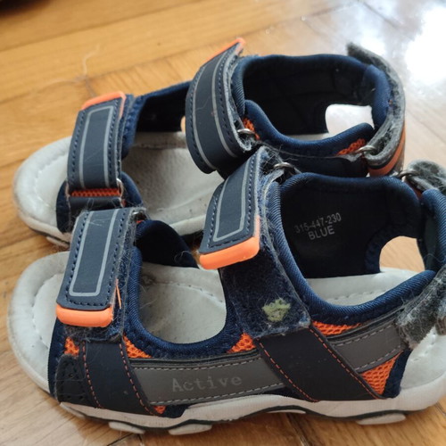 Boys' shoes size 26, sandals, slippers and boots set