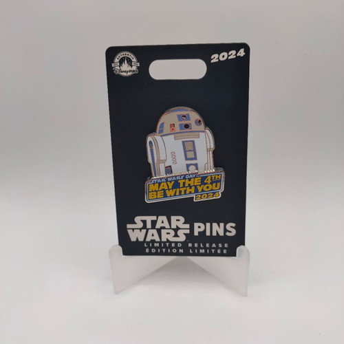 Disney Star Wars 2024 May the 4th Be with you R2D2 Collectible Pin New