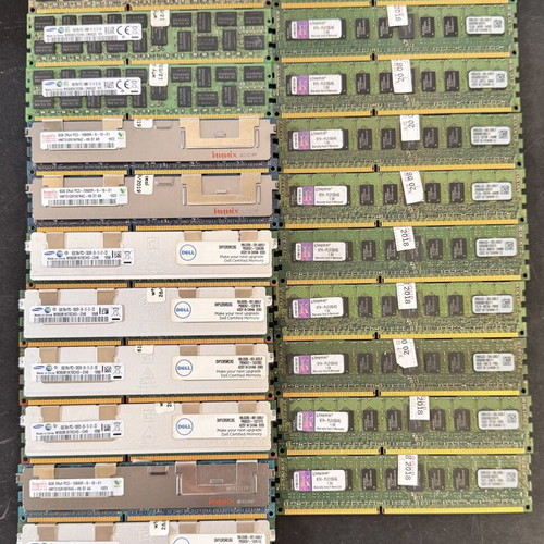 RAM DDR3 ECC used, various models