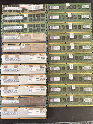 RAM DDR3 ECC used, various models