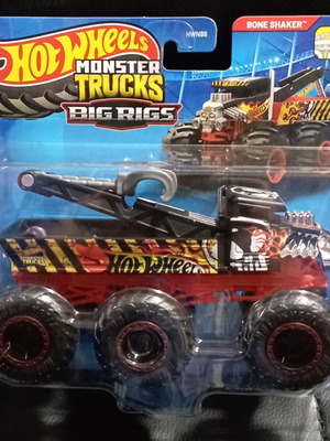 Hot Wheels Monster Trucks Big Rigs Bone Shaker καινούργιο