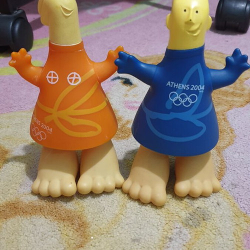 Phoebus and Athena collectible figures Athens 2004 Olympic Games like new