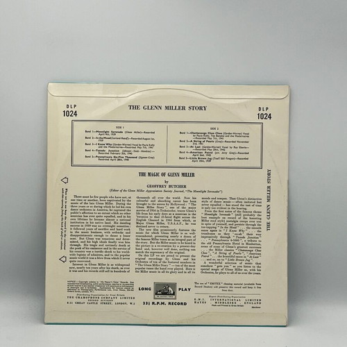 Glenn Miller Band The Glenn Miller Story record used