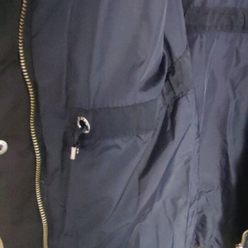 Zara jacket used with down filling, large, black