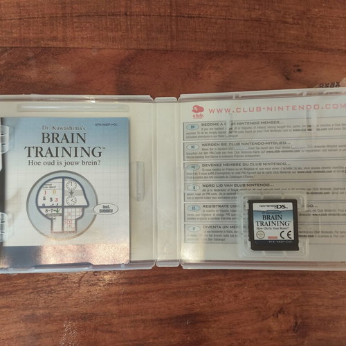 Nintendo DS Brain Training game used