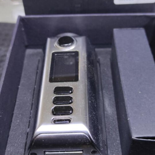 Riva 200 Box Mod by DOVPO used, silver black